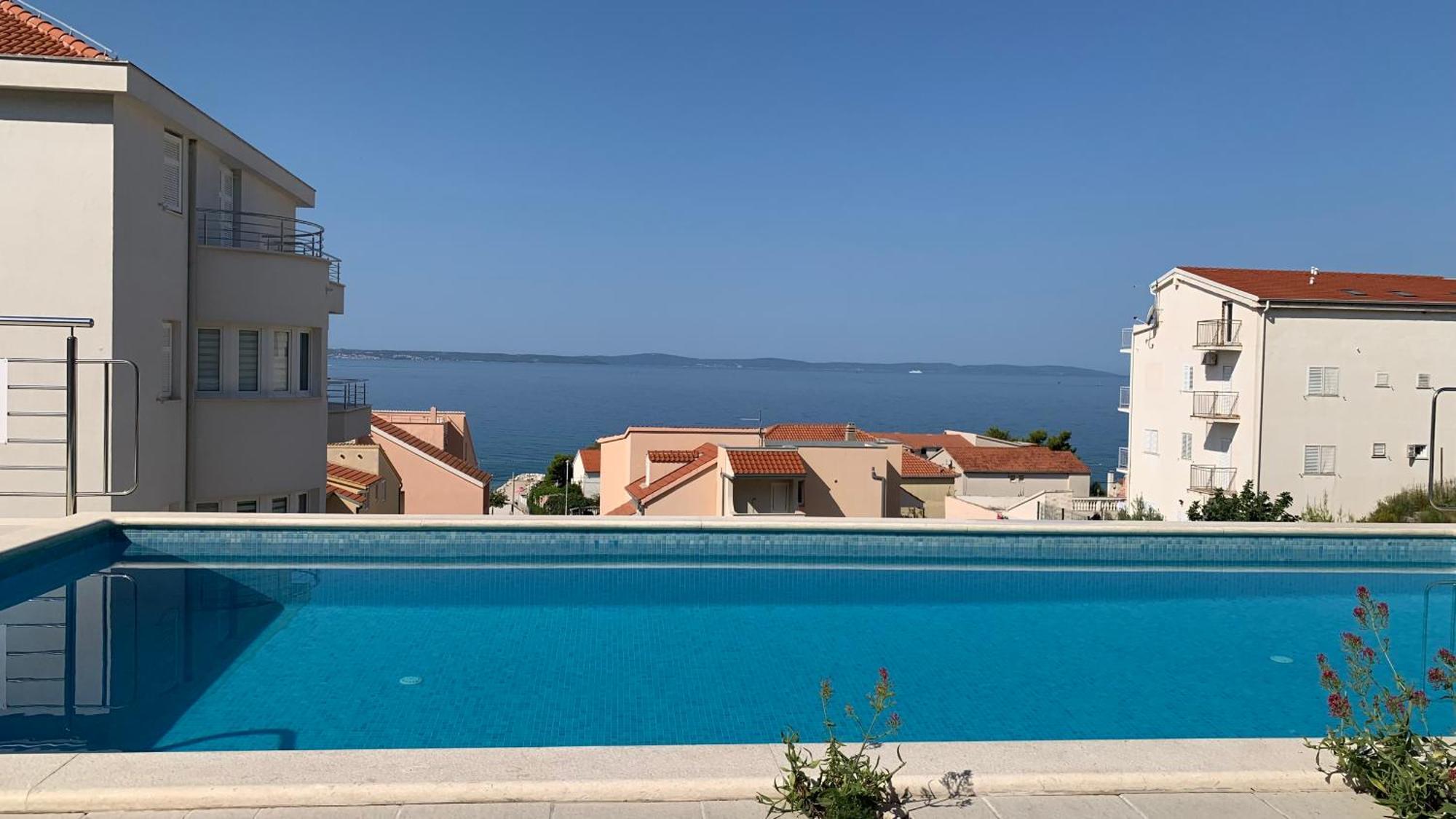 Luxury Apartments Villa Lenka Podstrana Exterior photo